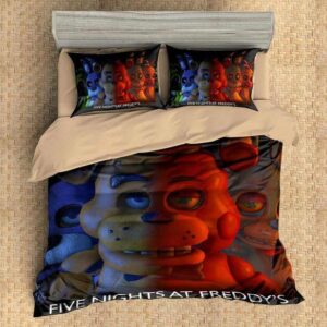 Five Nights At FreddyS Duvet Cover and Pillowcase Set Bedding Set 612