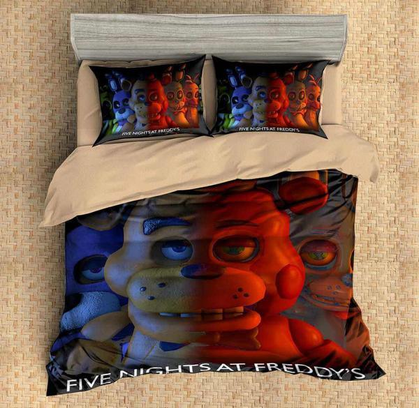 Five Nights At FreddyS Duvet Cover and Pillowcase Set Bedding Set 612 Five Nights At FreddyS Duvet Cover and Pillowcase Set Bedding Set 612