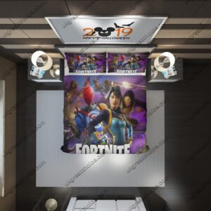Fortnite Halloween 1 Duvet Cover and Pillowcase Set Bedding Set scaled 1