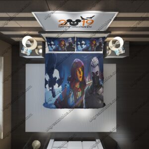 Fortnite Halloween 4 Duvet Cover and Pillowcase Set Bedding Set scaled 1