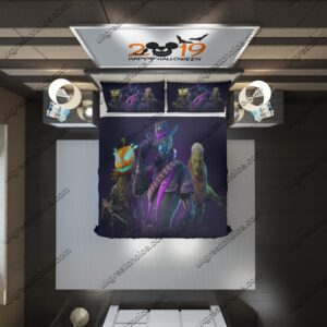 Fortnite Halloween 5 Duvet Cover and Pillowcase Set Bedding Set scaled 1