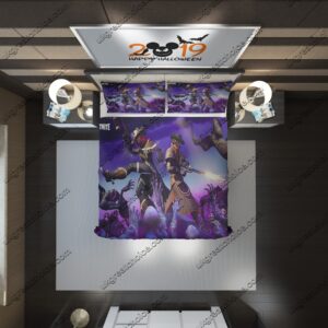 Fortnite Halloween 6 Duvet Cover and Pillowcase Set Bedding Set scaled 1