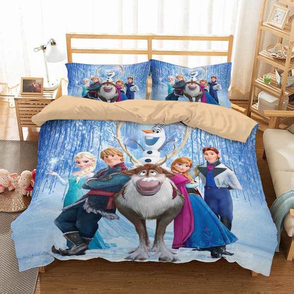Frozen Duvet Cover and Pillowcase Set Bedding Set Frozen Duvet Cover and Pillowcase Set Bedding Set