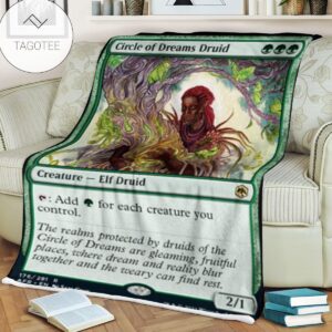 Game DD Circle Of Dreams Druid Blanket