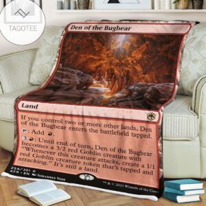 Game DD Den Of The Bugbear Blanket
