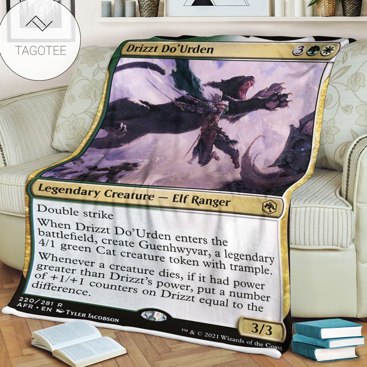 Game DD Drizzt DoUrden Blanket Game DD Drizzt DoUrden Blanket
