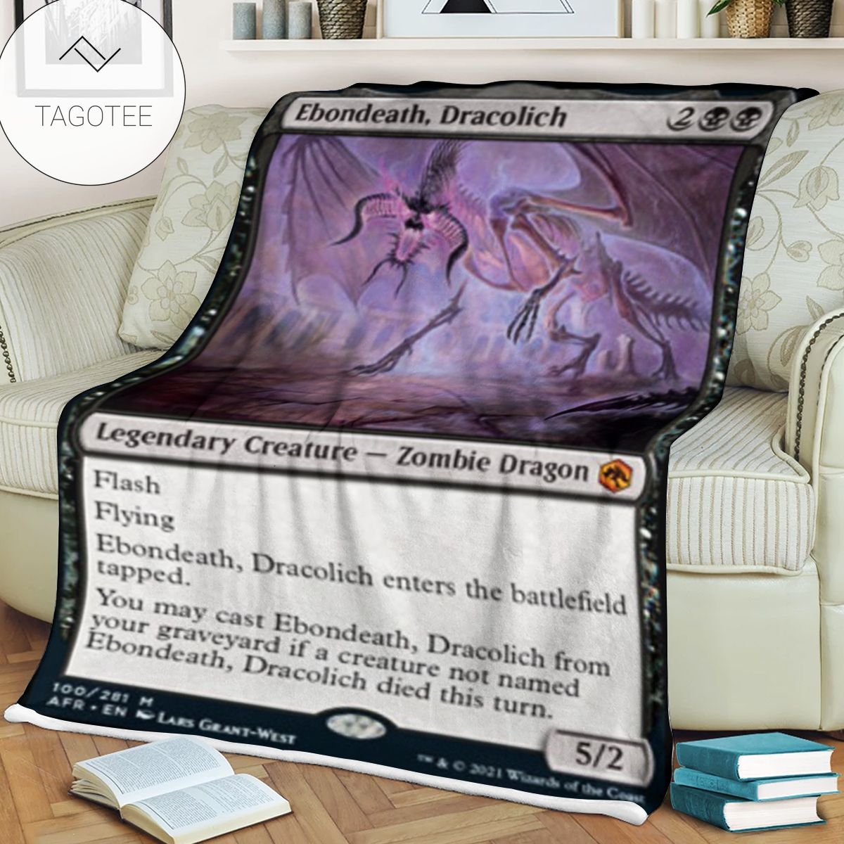 Game DD Ebondeath Dracolich Blanket Game DD Ebondeath Dracolich Blanket