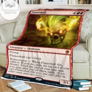 Game DD Flameskull Blanket