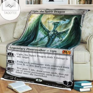 Game DD Ugin The Spirit Dragon Blanket