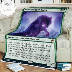 Game DD Werewolf Pack Leader Blanket