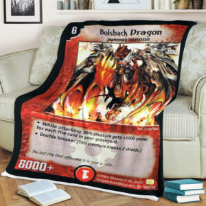 Game Duel Masters Bolshack Dragon Blanket