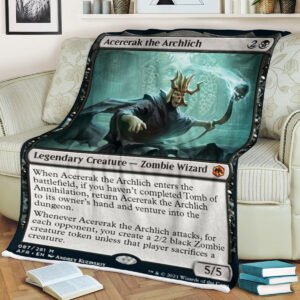 Game Dungeons And Dragons Acererak The Archlich Blanket