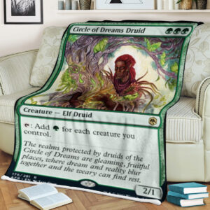 Game Dungeons And Dragons Circle Of Dreams Druid Blanket