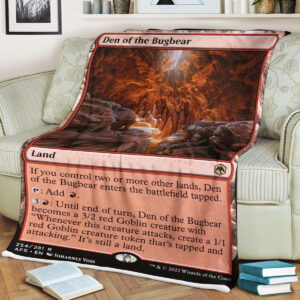 Game Dungeons And Dragons Den Of The Bugbear Blanket 1