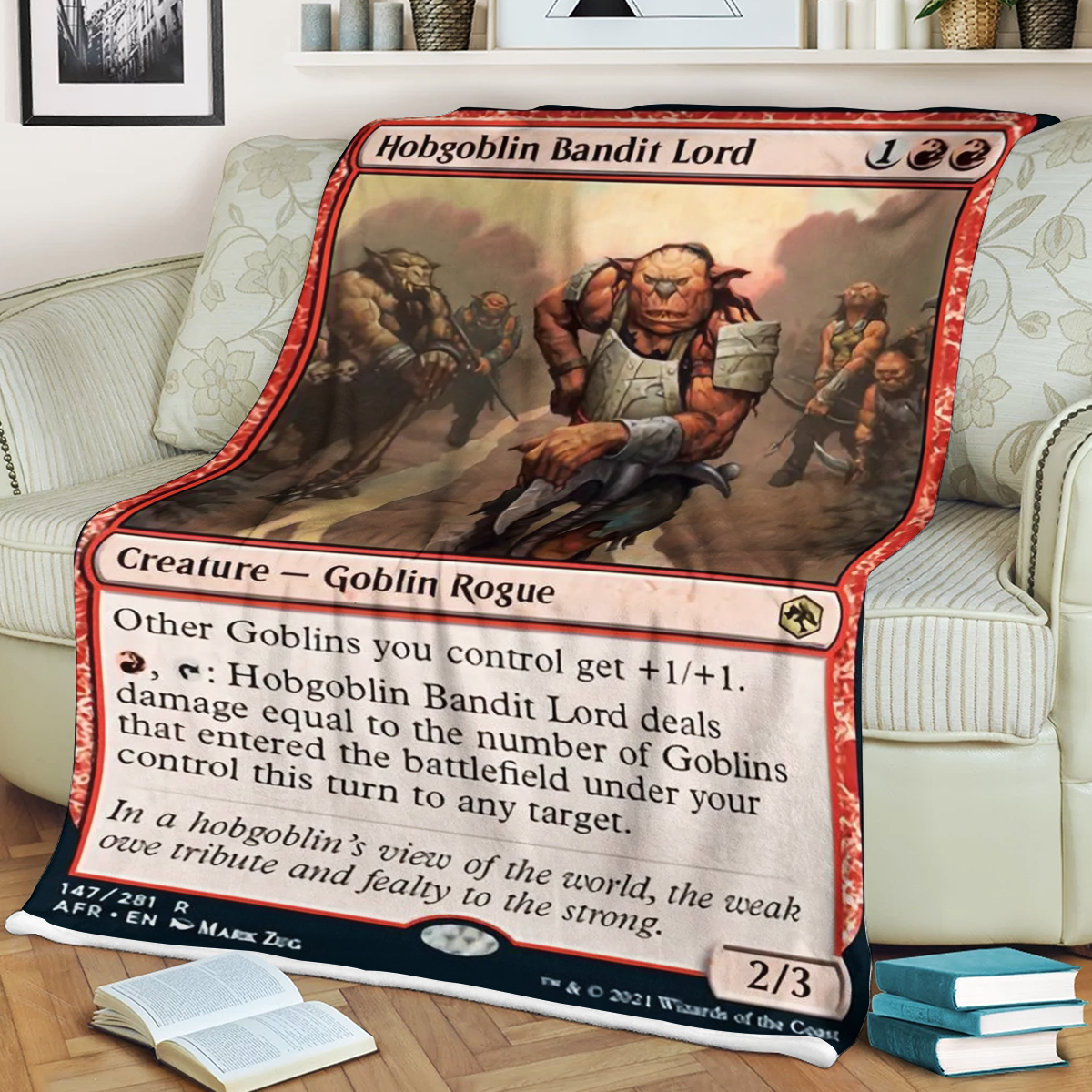 Game Dungeons And Dragons Hobgoblin Bandit Lord Blanket Game Dungeons And Dragons Hobgoblin Bandit Lord Blanket