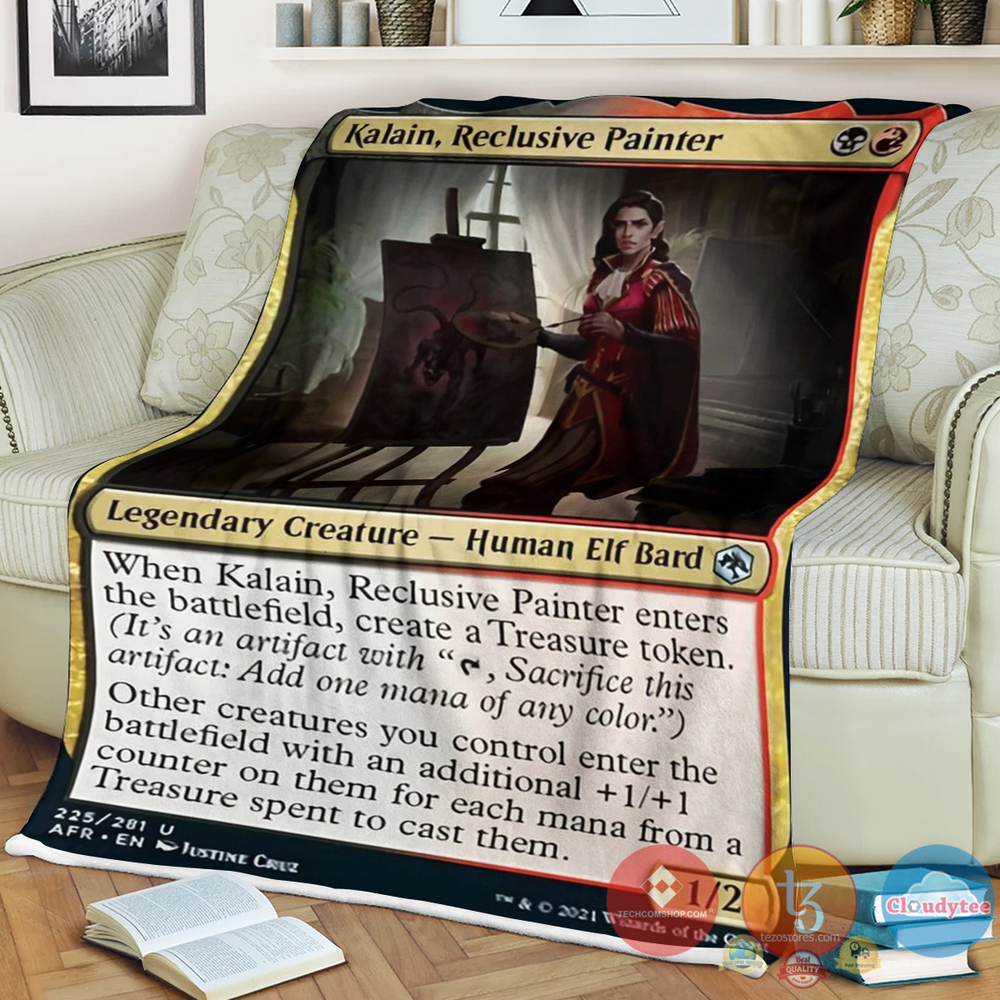 Game Dungeons And Dragons Kalain Reclusive Painter Blanket Game Dungeons And Dragons Kalain Reclusive Painter Blanket