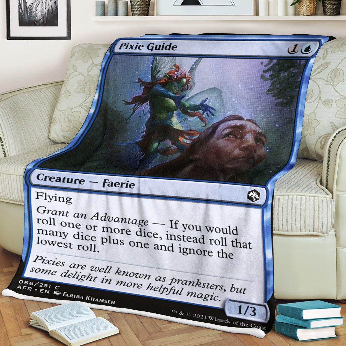 Game Dungeons And Dragons Pixie Guide Blanket Game Dungeons And Dragons Pixie Guide Blanket