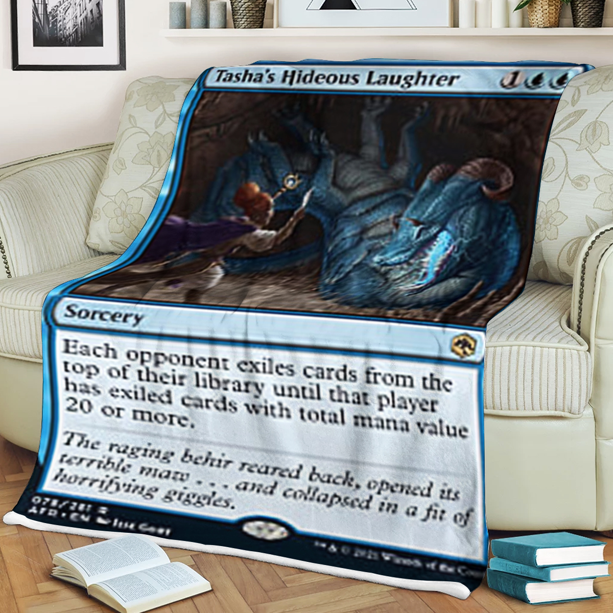 Game Dungeons And Dragons TashaS Hideous Laughter Blanket Game Dungeons And Dragons TashaS Hideous Laughter Blanket