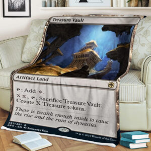 Game Dungeons And Dragons Treasure Vault Blanket