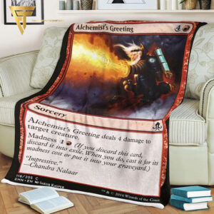 Game Magic The Gathering AlchemistS Greeting Blanket