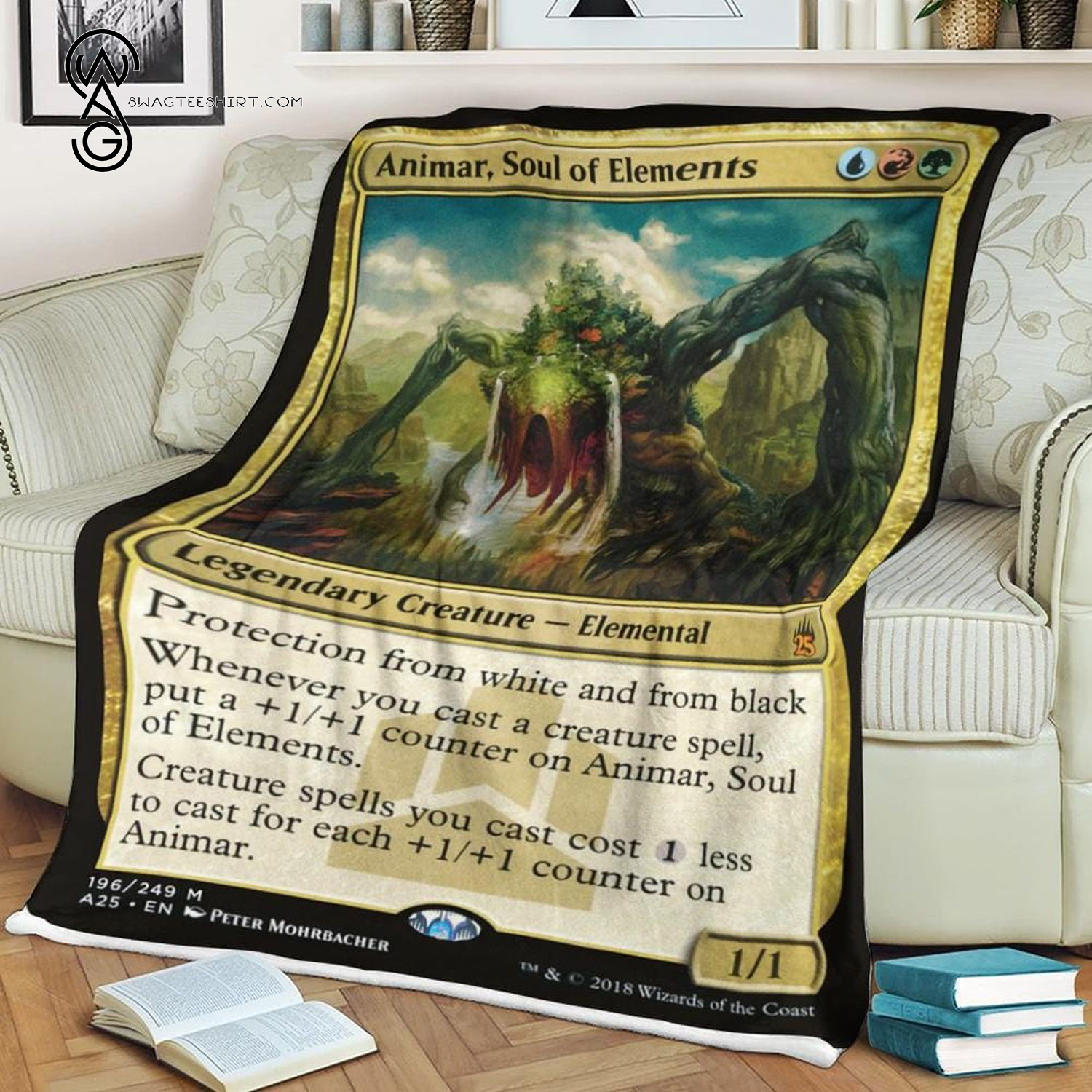 Game Magic The Gathering Animar Soul Of Elements Blanket Game Magic The Gathering Animar Soul Of Elements Blanket