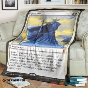 Game Magic The Gathering Balance Soft Blanket