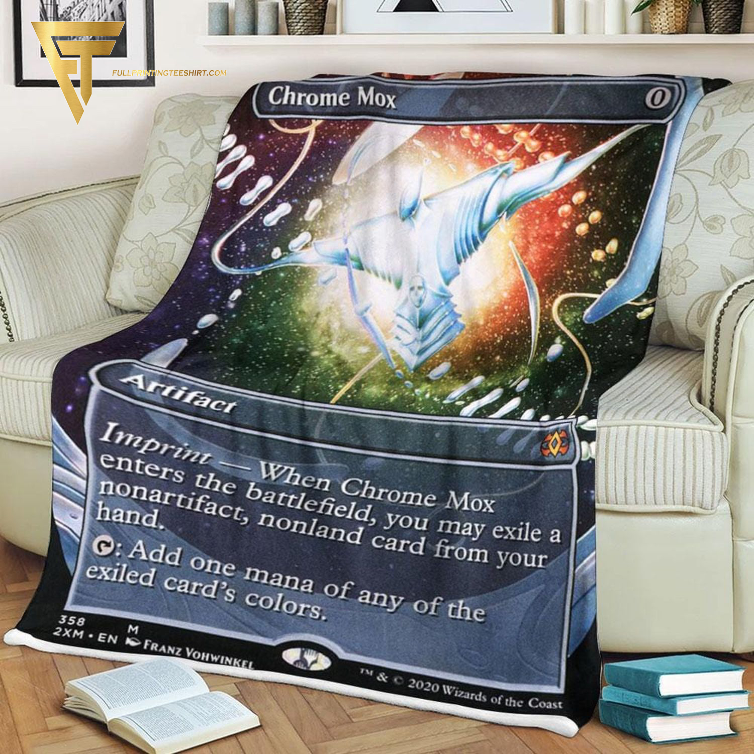 Game Magic The Gathering Chrome Mox Blanket Game Magic The Gathering Chrome Mox Blanket