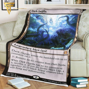 Game Magic The Gathering Dark Depths Blanket
