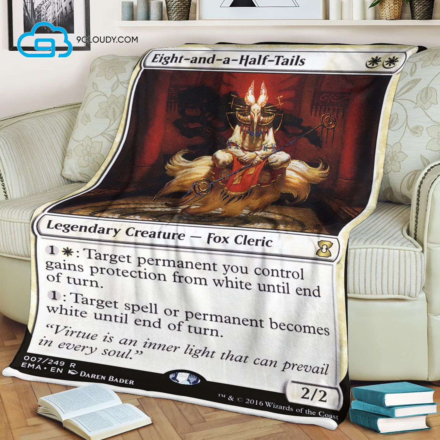 Game Magic The Gathering Eight And A Half Tails Blanket Game Magic The Gathering Eight And A Half Tails Blanket