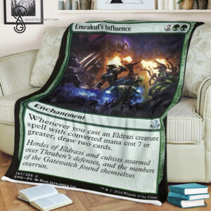 Game Magic The Gathering EmrakulS Influence Blanket