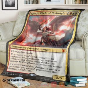 Game Magic The Gathering Gisela Blade Of Goldnight Soft Blanket