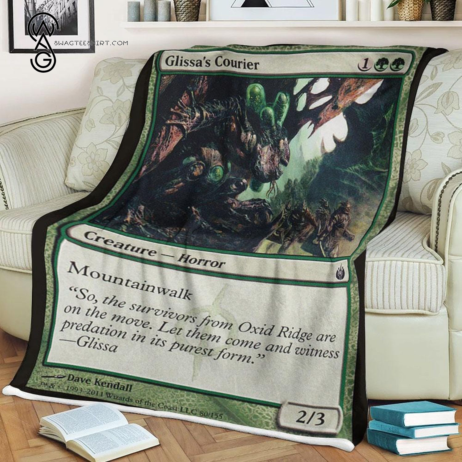 Game Magic The Gathering GlissaS Courier Blanket Game Magic The Gathering GlissaS Courier Blanket