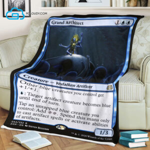 Game Magic The Gathering Grand Architect Blanket