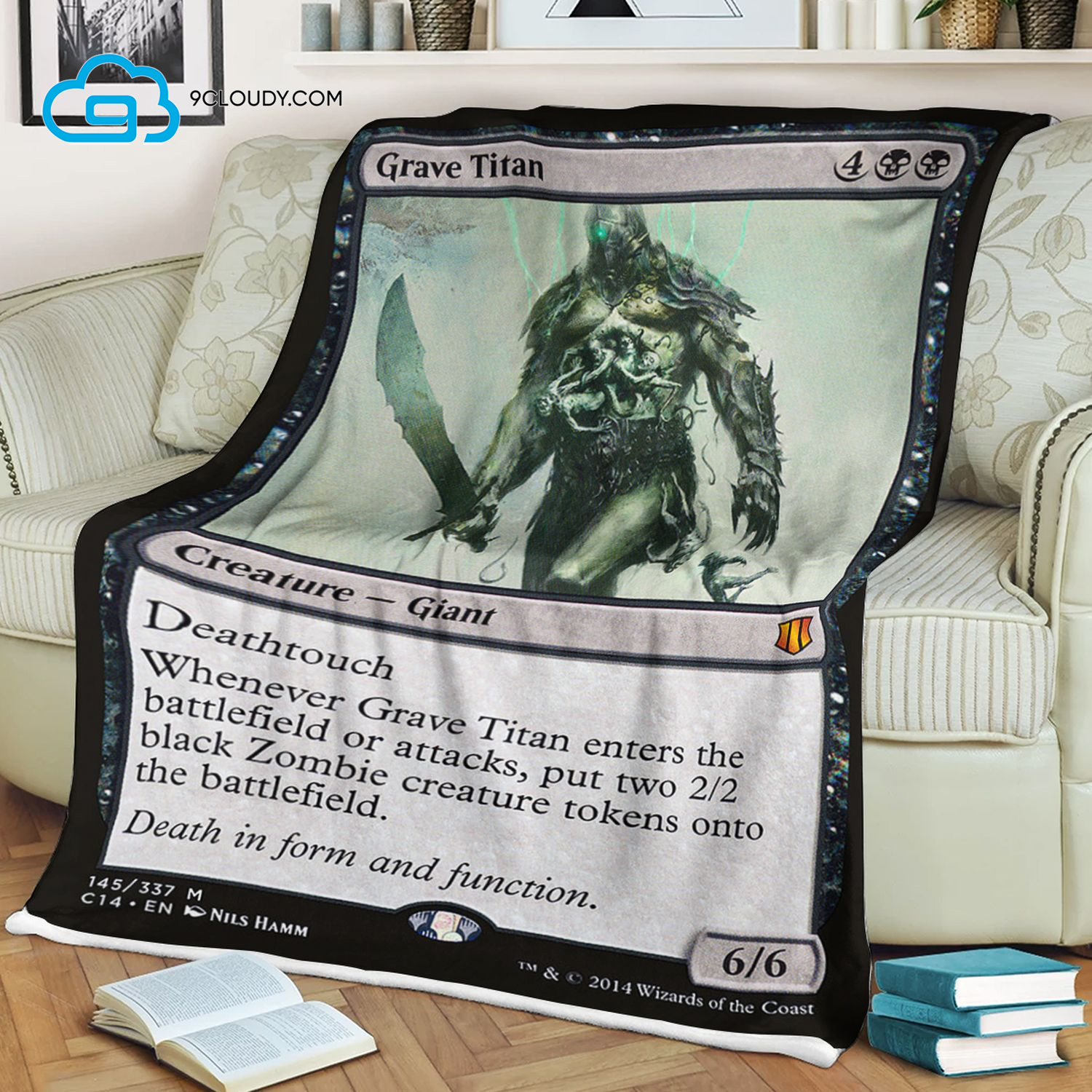 Game Magic The Gathering Grave Titan Blanket Game Magic The Gathering Grave Titan Blanket