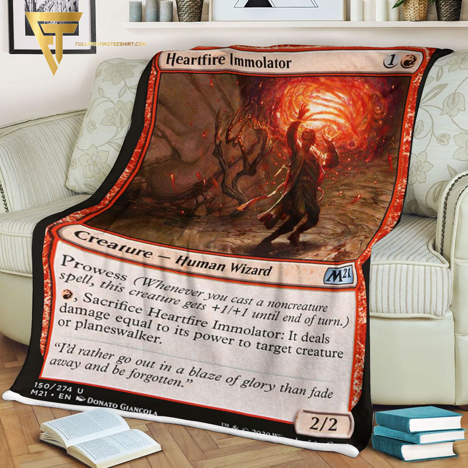 Game Magic The Gathering Heartfire Immolator Blanket Game Magic The Gathering Heartfire Immolator Blanket