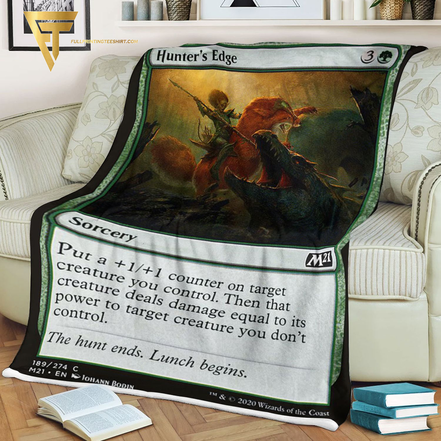 Game Magic The Gathering HunterS Edge Blanket Game Magic The Gathering HunterS Edge Blanket