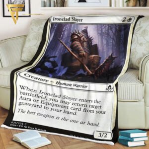 Game Magic The Gathering Ironclad Slayer Blanket