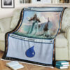 Game Magic The Gathering Island Sherpa Blanket 4