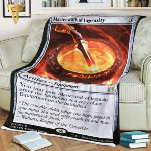 Game Magic The Gathering Masterwork Of Ingenuity Blanket