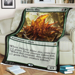 Game Magic The Gathering Mitotic Slime Sherpa Blanket