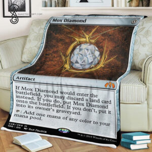 Game Magic The Gathering Mox Diamond Blanket 1