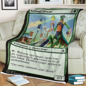Game Magic The Gathering Nullmage Advocate Sherpa Blanket