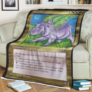 Game Magic The Gathering Phelddagrif Sherpa Blanket 1