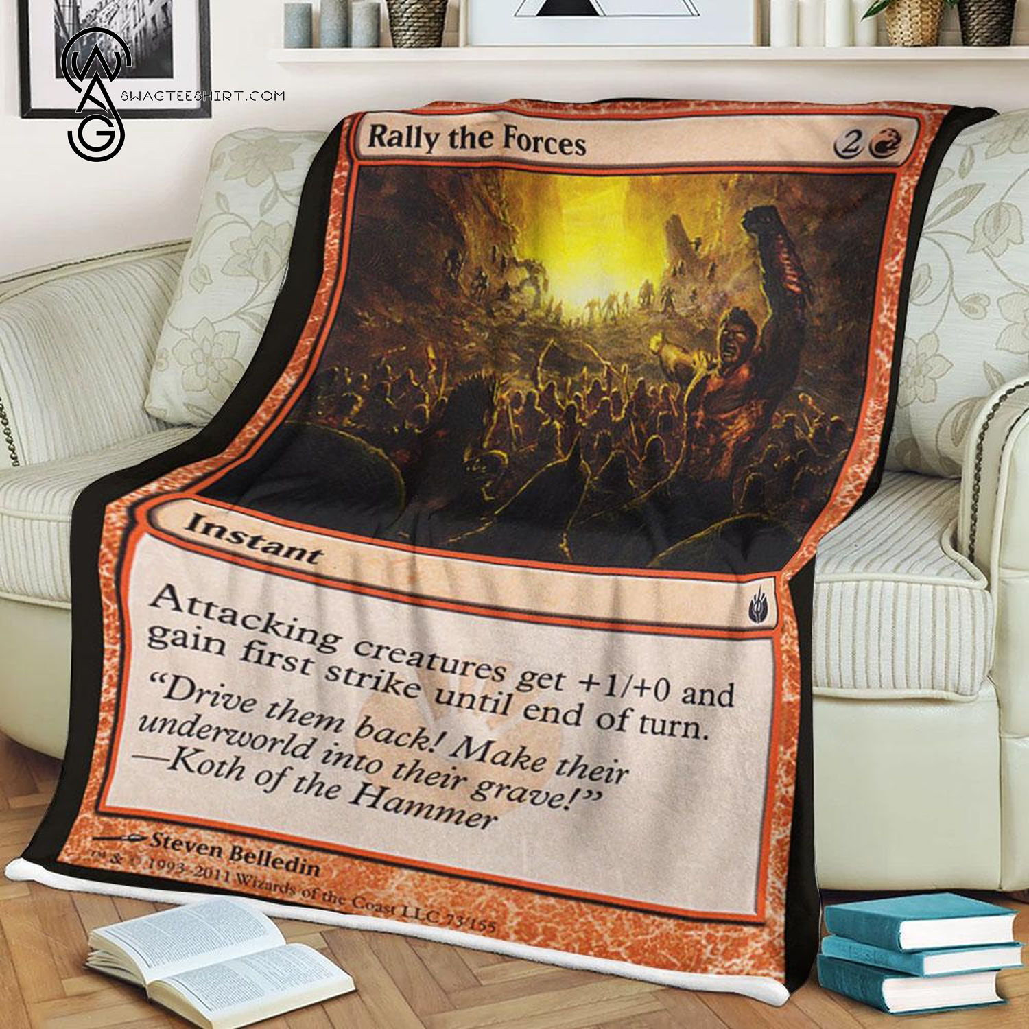 Game Magic The Gathering Rally The Forces Blanket Game Magic The Gathering Rally The Forces Blanket