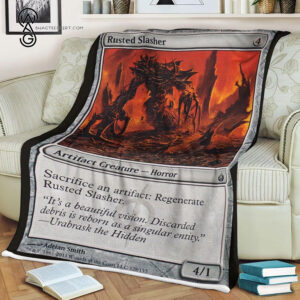 Game Magic The Gathering Rusted Slasher Blanket