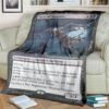 Game Magic The Gathering Skeletal Vampire Blanket