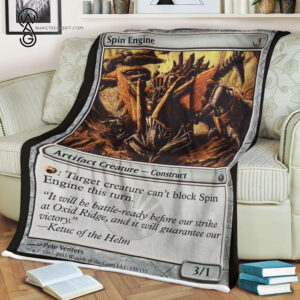 Game Magic The Gathering Spin Engine Blanket