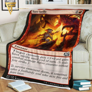 Game Magic The Gathering Sure Strike Blanket