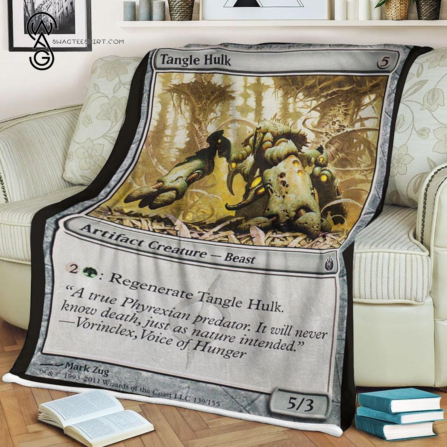 Game Magic The Gathering Tangle Hulk Blanket Game Magic The Gathering Tangle Hulk Blanket