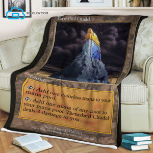 Game Magic The Gathering Tarnished Citadel Blanket